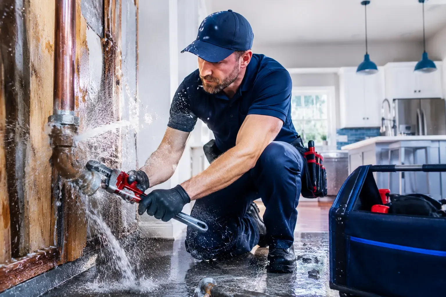 Local emergency pipe repair professionals in Wales, AK